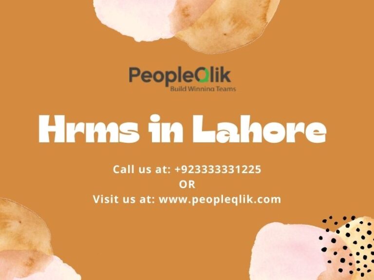 PeopleQlik HRMS in Lahore : The Full HR Management Solution 