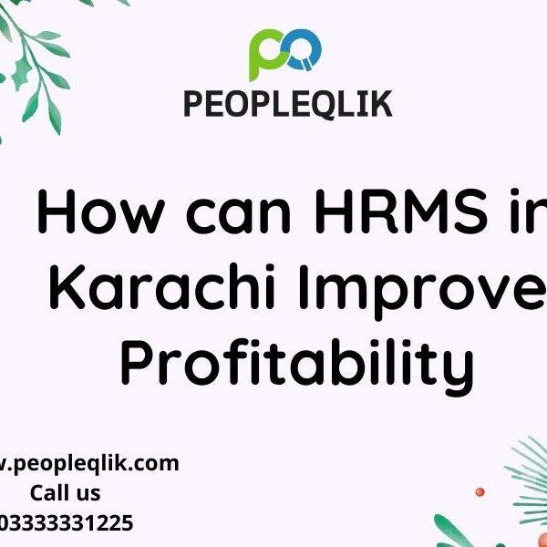 How can Human Resource or HRMS in Karachi Improve Profitability?