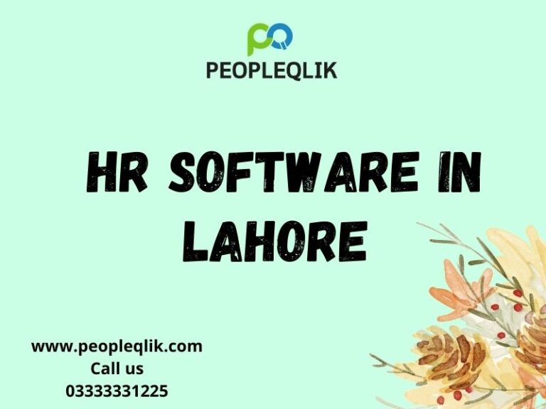 HR Software in Lahore