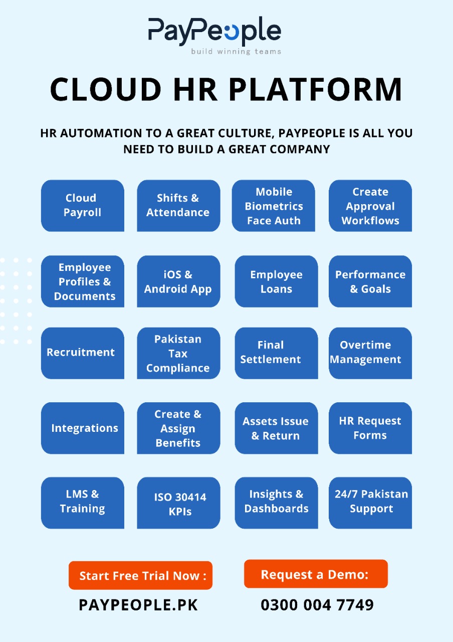 How To Have An Arrangement For Overseeing Worker Using HRMS in Lahore Pakistan?